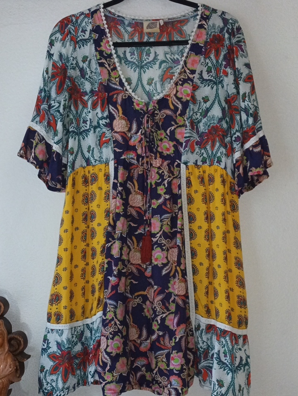 Anthropologie Multicolor Floral Dress